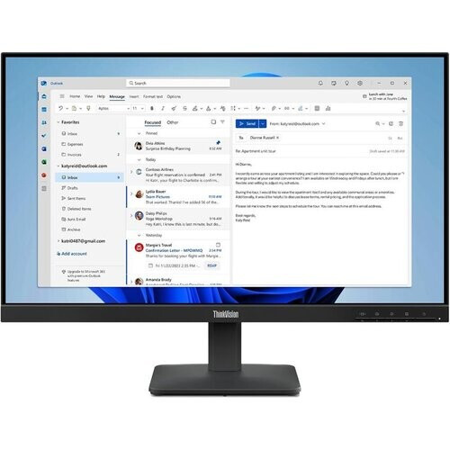 Lenovo ThinkVision S24-4e 24 Class Full HD LED ...