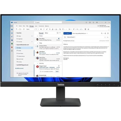 The Lenovo ThinkVision S24-4e is a 23.8-inch Full ...