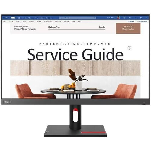 Enjoy crisp visuals on this 27" IPS Full HD ...