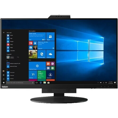 The Lenovo ThinkCentre TIO27 is a 27-inch QHD ...