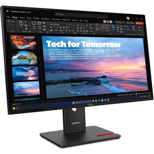 The Lenovo ThinkVision T27QD‐40 delivers sharp, ...