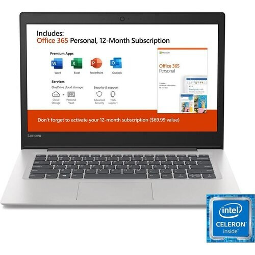 Lenovo IdeaPad 130S-14IGM 14-inch Celeron N4000 - ...