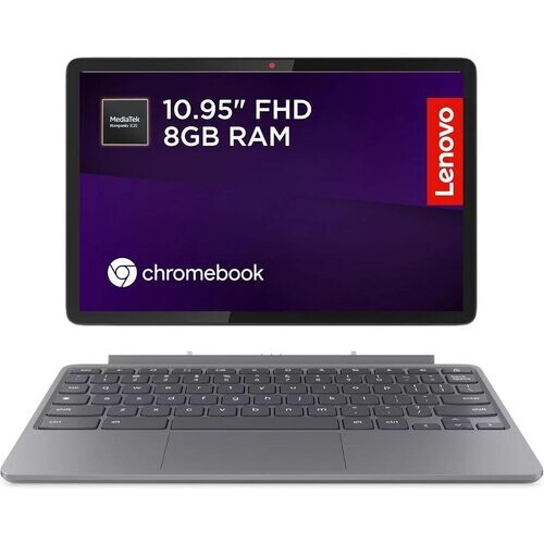 The Lenovo IdeaPad Duet 11" Chromebook combines a ...