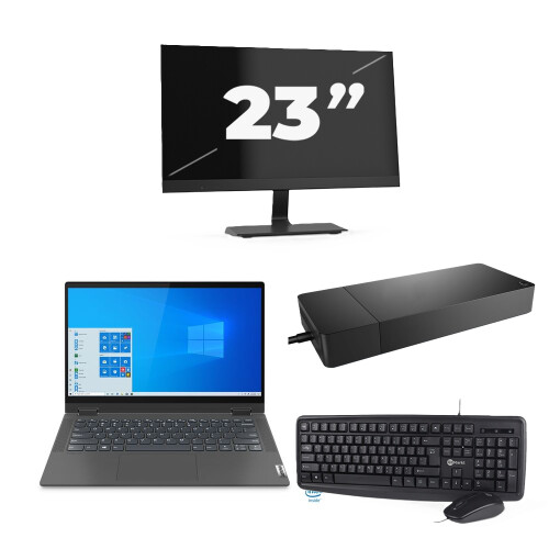 De Lenovo IdeaPad Flex 5 14ITL05 gecombineerd met ...