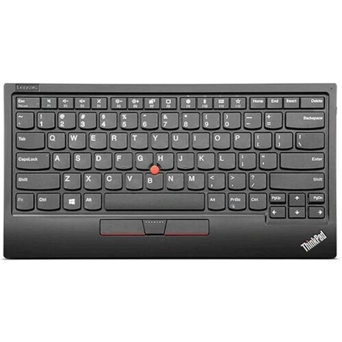 The ThinkPad TrackPoint II Keyboard translates the ...