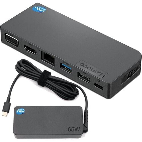 Lenovo Powered Usb-C Travel Hub Included Psu ...