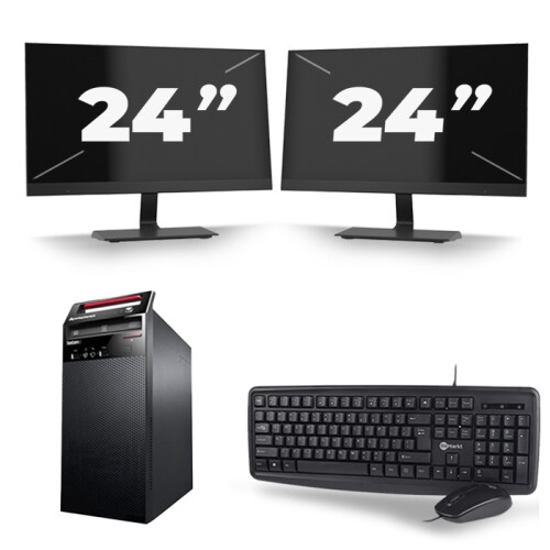 De Lenovo ThinkCentre E73 Micro Tower is een ...