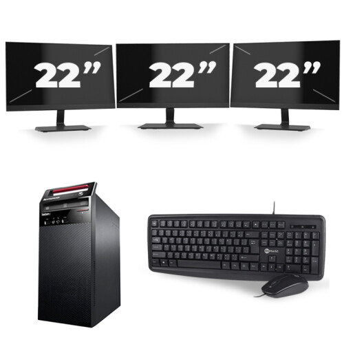 De Lenovo ThinkCentre E73 Micro Tower is een ...