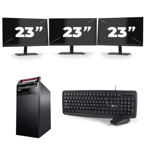 De Lenovo ThinkCentre E73 Micro Tower is een ...