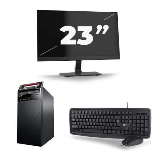 De Lenovo ThinkCentre E73 Micro Tower is een ...