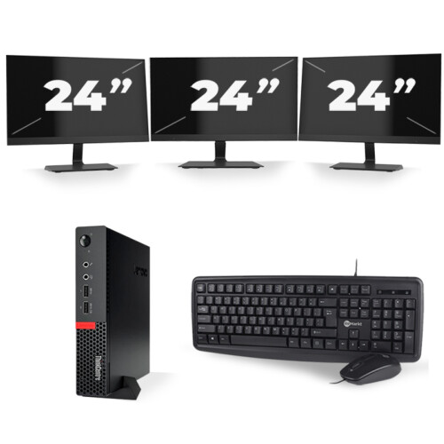 De Lenovo ThinkCentre M710q USFF is een krachtige ...