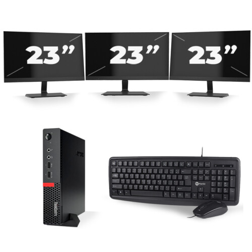 De Lenovo ThinkCentre M710q USFF is een krachtige ...