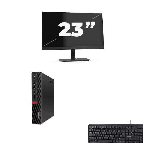 De Lenovo ThinkCentre M720q USFF is een krachtige ...