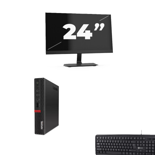 De Lenovo ThinkCentre M720q USFF is een krachtige ...