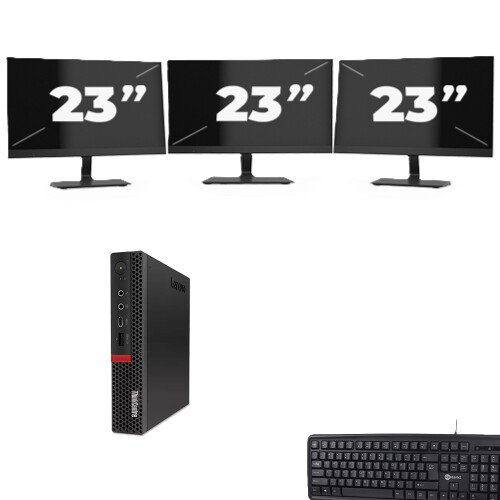 Lenovo ThinkCentre M720q USFF met Intel Core i5 8e ...