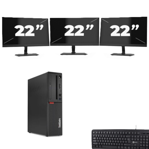 Lenovo ThinkCentre M720s SFF met Intel Core i5 9e ...