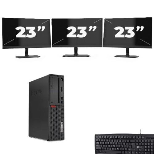 Deze Lenovo ThinkCentre M720s SFF biedt ...