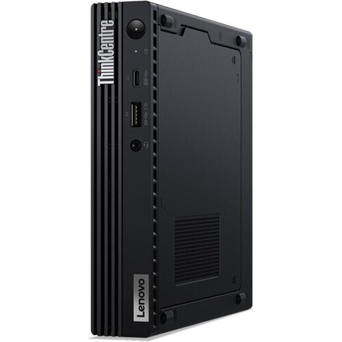 Compact black Lenovo ThinkCentre M90q mini desktop ...