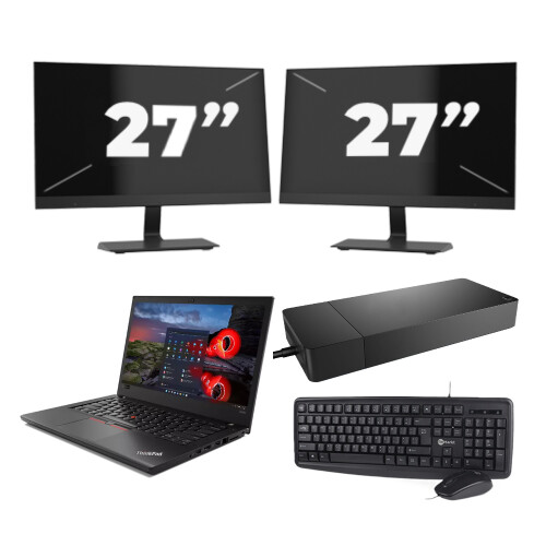 De Lenovo ThinkPad A485 is een zichtbaar gebruikte ...