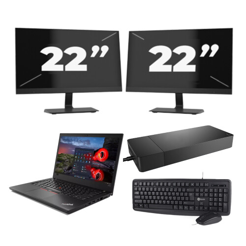 De Lenovo ThinkPad A485 is een zichtbaar gebruikte ...