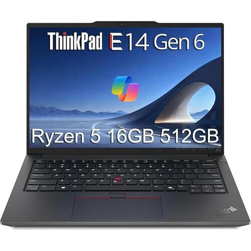 The Lenovo ThinkPad E14 Gen 6 is a modern business ...