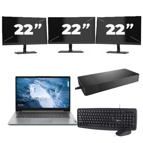 Deze refurbished Lenovo ThinkPad L14 Gen 1 bundel ...