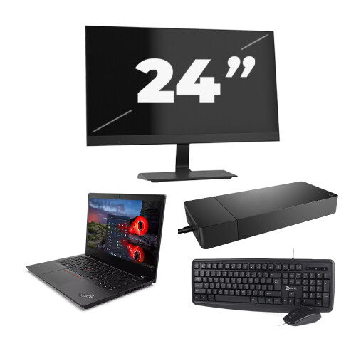 Deze refurbished Lenovo ThinkPad L14 Gen 1 bundel ...