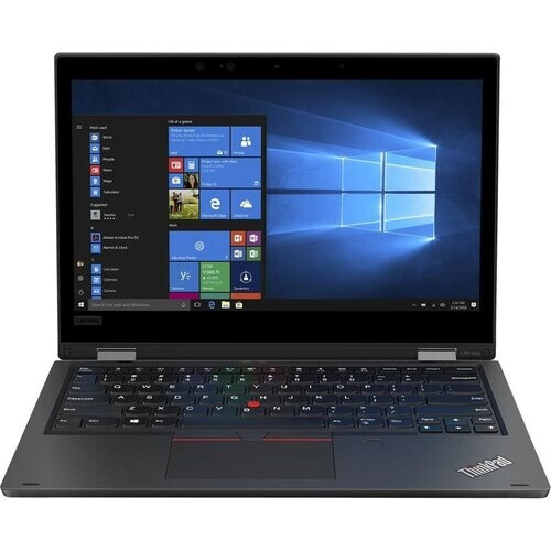 The black 13.3" ThinkPad L390 Yoga Multi-Touch ...