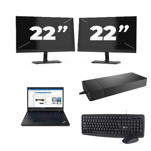 Deze refurbished Lenovo ThinkPad T15p bundel biedt ...