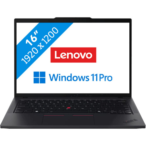 Met de Lenovo ThinkPad T16 Gen 4 (Intel) - ...