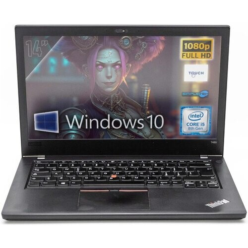 Lenovo T480 Touch 14" Core i5 1.6 GHz - SSD 1 TB - ...