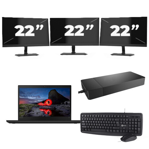 De refurbished Lenovo ThinkPad T495 gecombineerd ...