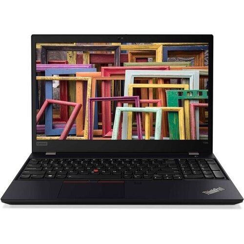 The ThinkPad T590 laptop features a new narrow ...