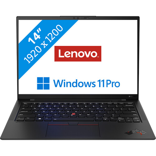 Met de 14 inch Lenovo ThinkPad X1 Carbon Gen 11 - ...