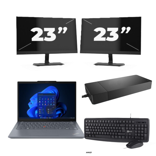De refurbished Lenovo ThinkPad X13 met AMD Ryzen 3 ...