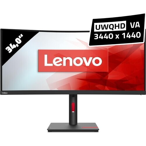 Lenovo ThinkVision T34w-30 - 3440 x 1440 - UWQHD - ...