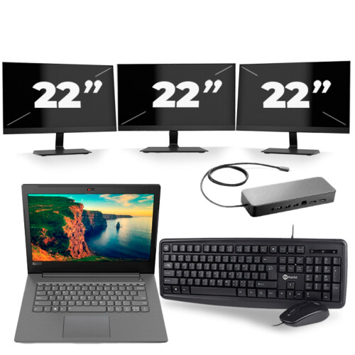 De Lenovo V330-14IKB is een krachtige laptop met ...