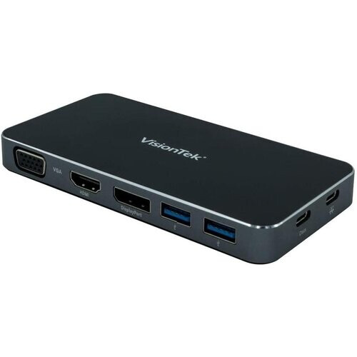 VisionTek VT200 USB-C Portable Dock - Dual Display ...