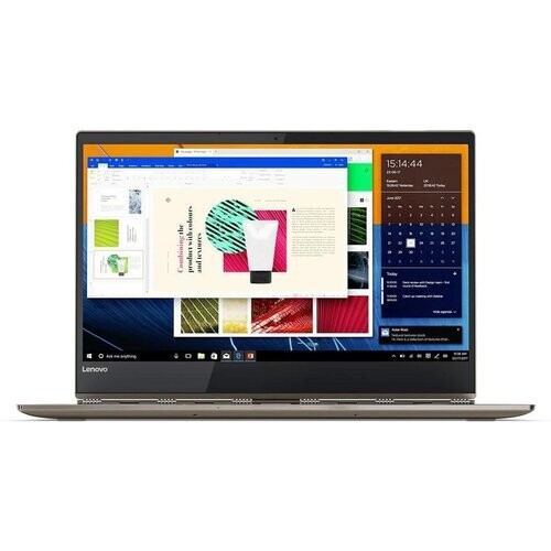 The Yoga 920’s intricate watchband hinge rotates ...