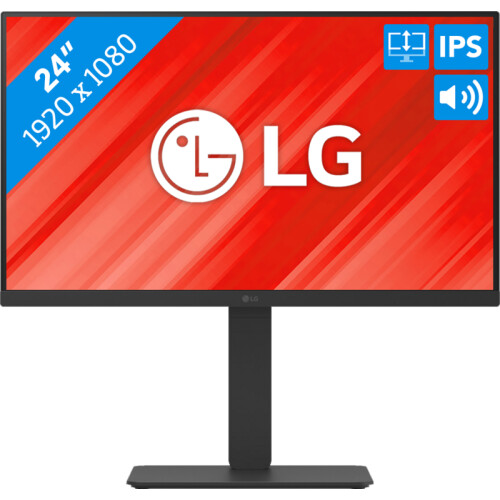 Werk comfortabel met de LG 24BA650-B 24 inch ...