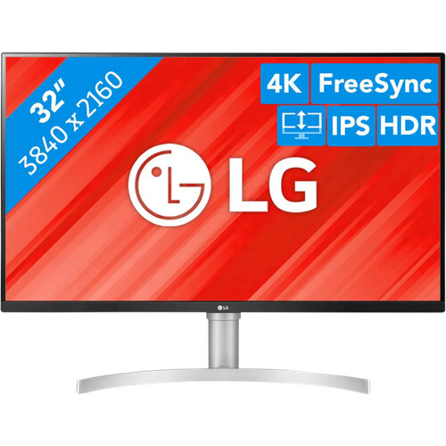 Der LG 32UN650K-W.AEU ist ein 32 Zoll großer 4K ...