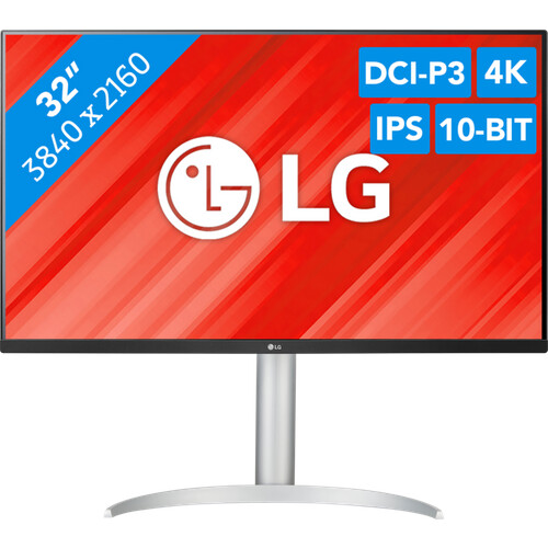 Mit dem LG 32UP55NP-W 32 Zoll 4K HDR-Monitor ...