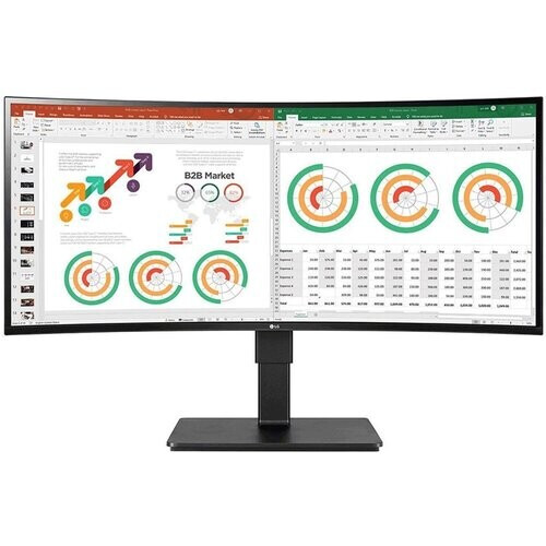 LG 34-inch Monitor 3440 x 1440 LED (34BN77C-B) ...