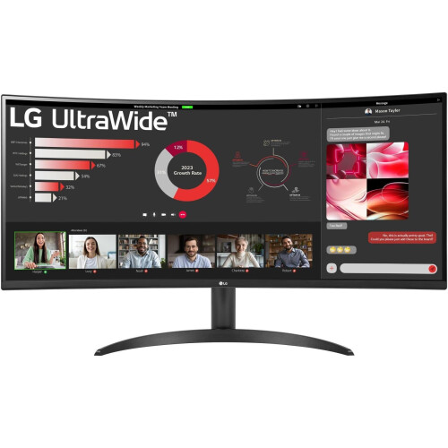Maak kennis met de LG 34WR50QK-B UltraWide ...