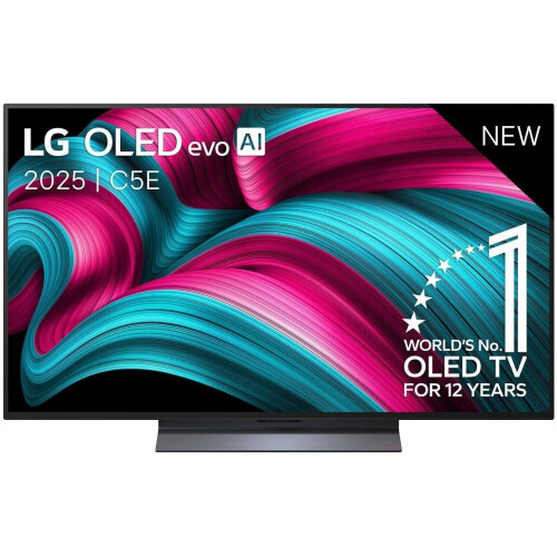 Ontdek de LG OLED evo C5E, een Ultra HD TV van 48 ...