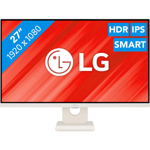 De LG Smart 27SR50F-W is een stijlvolle en ...