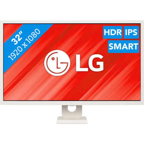 De LG Smart 32SR50F-W is een stijlvolle en ...