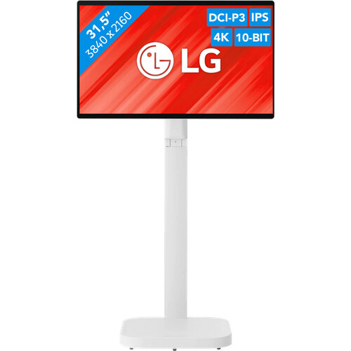 Mit dem LG Smart 32U889SA-W 32 Zoll 4K Monitor mit ...