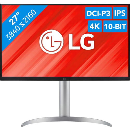 Am LG UltraFine 27UQ850V-W 27 Zoll 4K HDR Monitor ...