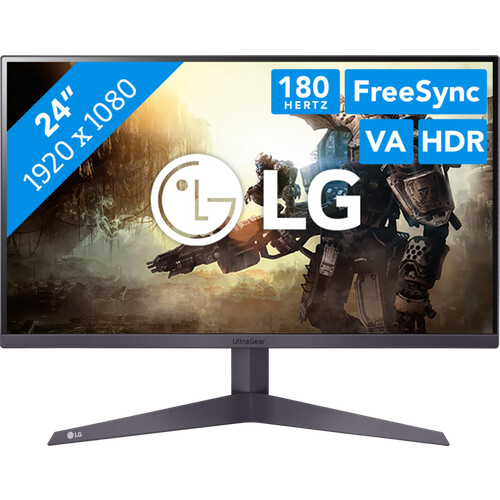 Spiele mit dem LG UltraGear 24GS50F-B 24 Zoll Full ...